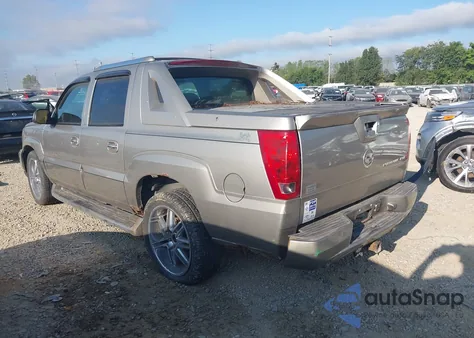 2002 Cadillac Escalade Ext Standard из США, поврежденный, VIN 3GYEK63N42G346202